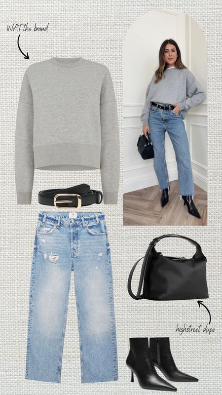 WAT THE BRAND grey cropped jumper is so cosy! Paired with the matching bottoms or a pair of jeans 👌

#LTKSeasonal #LTKeurope #LTKstyletip