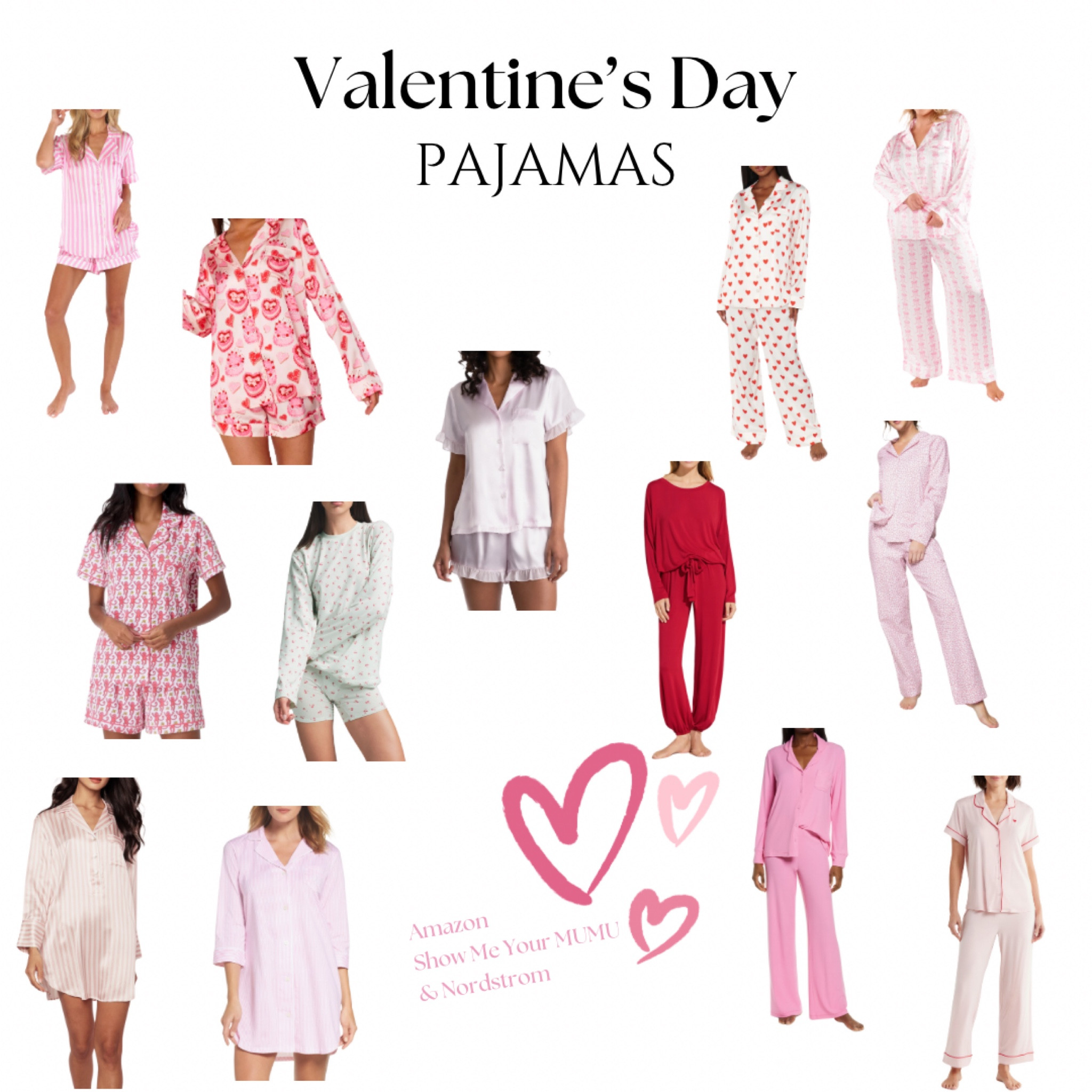 Some of the cutest Valentines Day pajamas I have stumbled upon! Are you having a cozy Valentine’s Day in? These are the perfect cozies for you to eat all the chocolates in and watch your favorite rom com 💖

#LTKSeasonal #LTKStyleTip #LTKGiftGuide