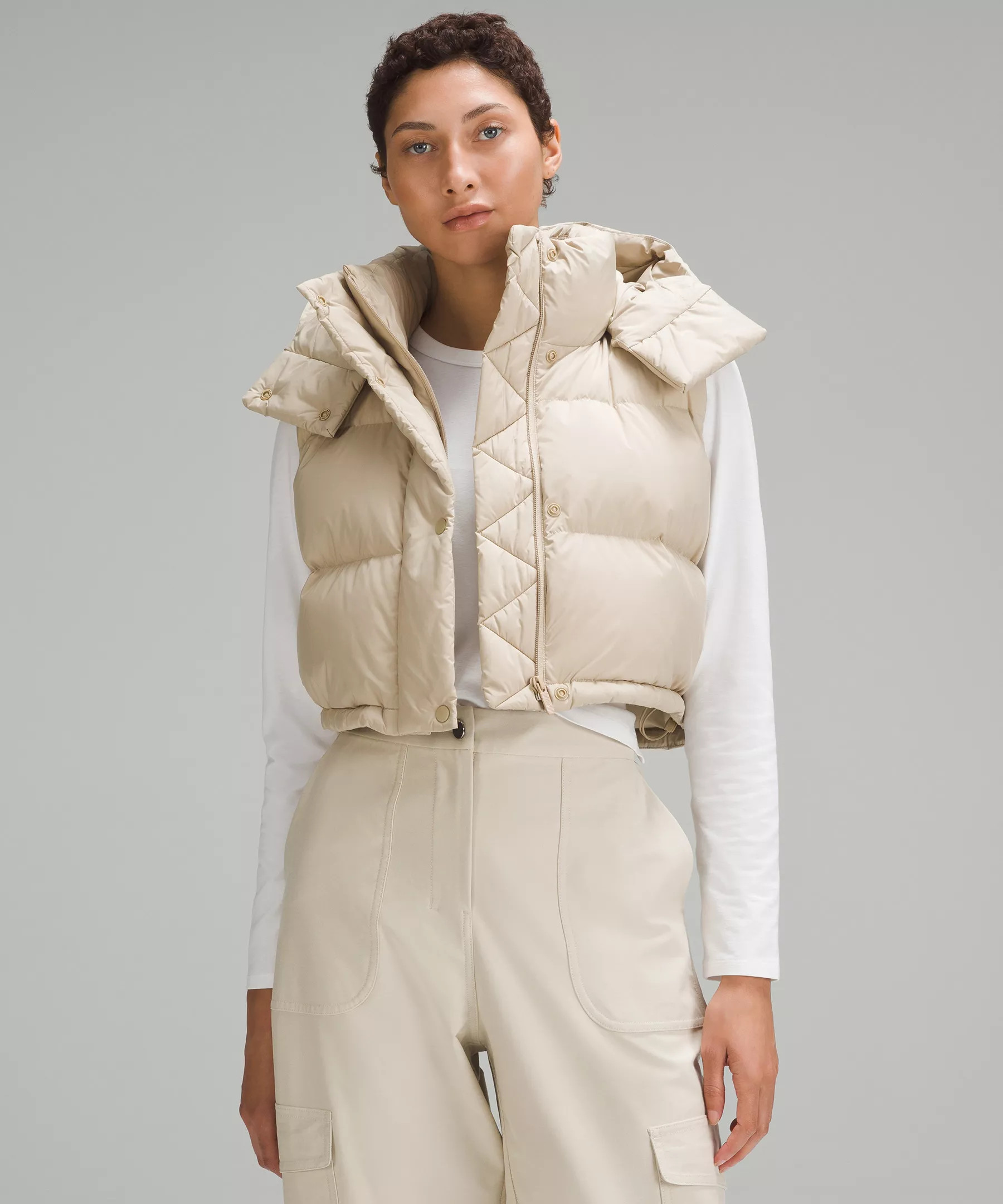 Wunder Puff Super-Cropped Vest | Women's Coats & Jackets | lululemon | Lululemon (US)