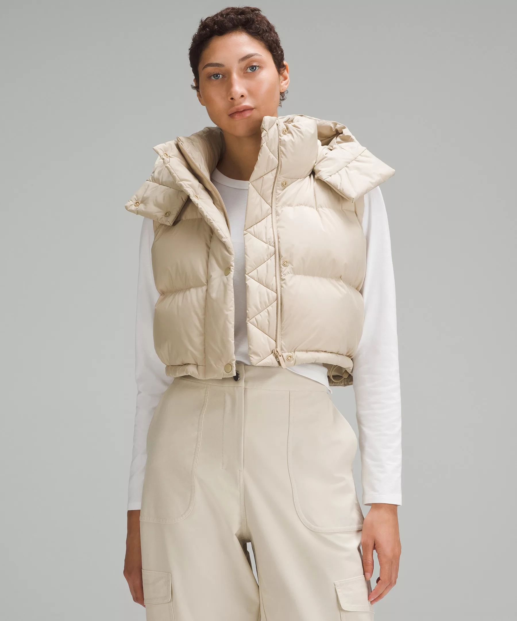 Wunder Puff Super-Cropped Vest | Women's Coats & Jackets | lululemon | Lululemon (US)