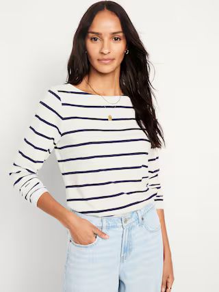 Slub-Knit T-Shirt for Women | Old Navy (US)