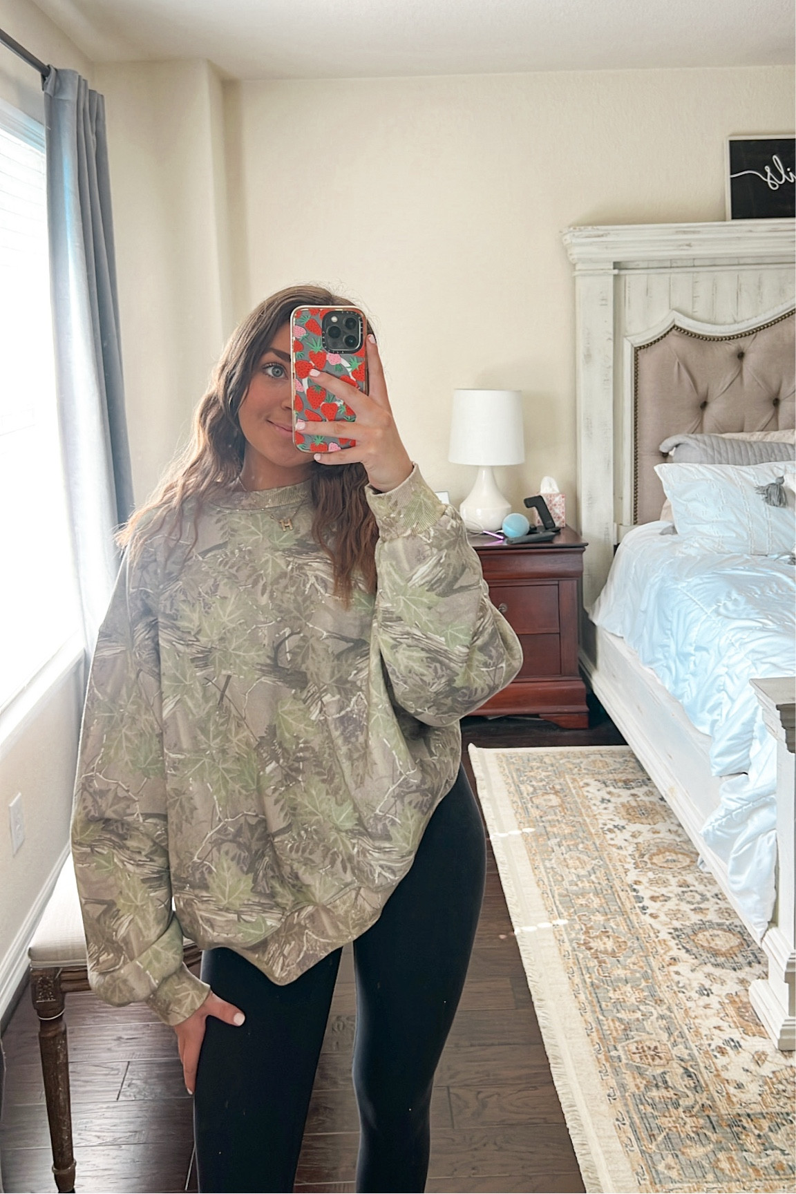 Camo sweatshirt 

#LTKU #LTKSeasonal #LTKGiftGuide