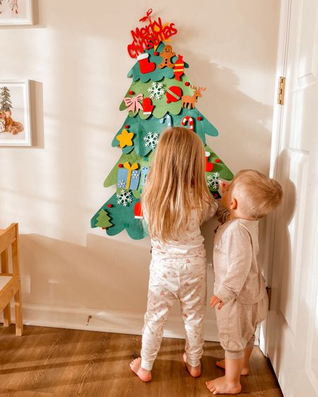felt Christmas tree, kids Christmas tree, kids holiday crafts, kids Christmas, kids Christmas decorrations

#LTKkids #LTKHoliday #LTKfamily