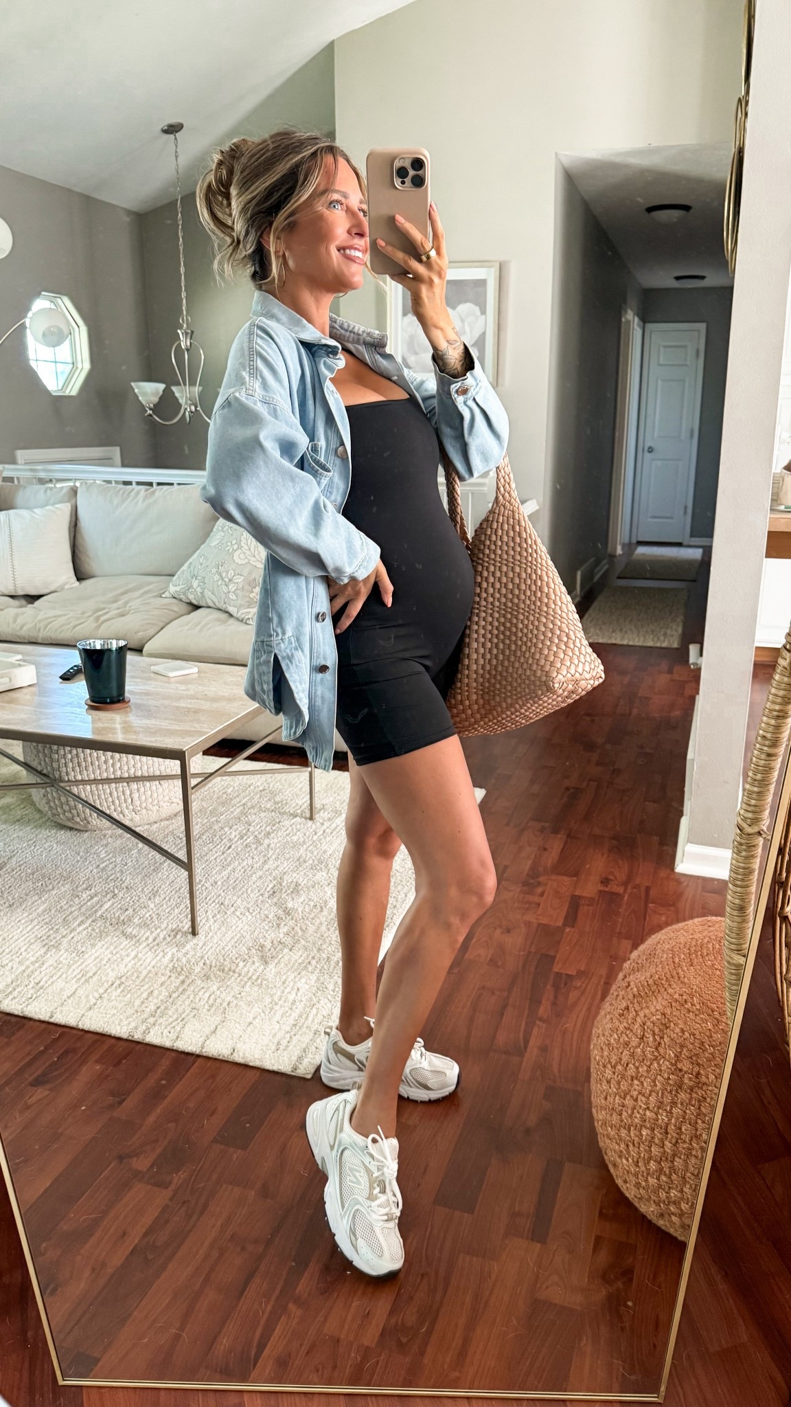 Casual fall outfit from Amazon, denim Shacket and new balance shoes!

#LTKFindsUnder50 #LTKBump #LTKFindsUnder100