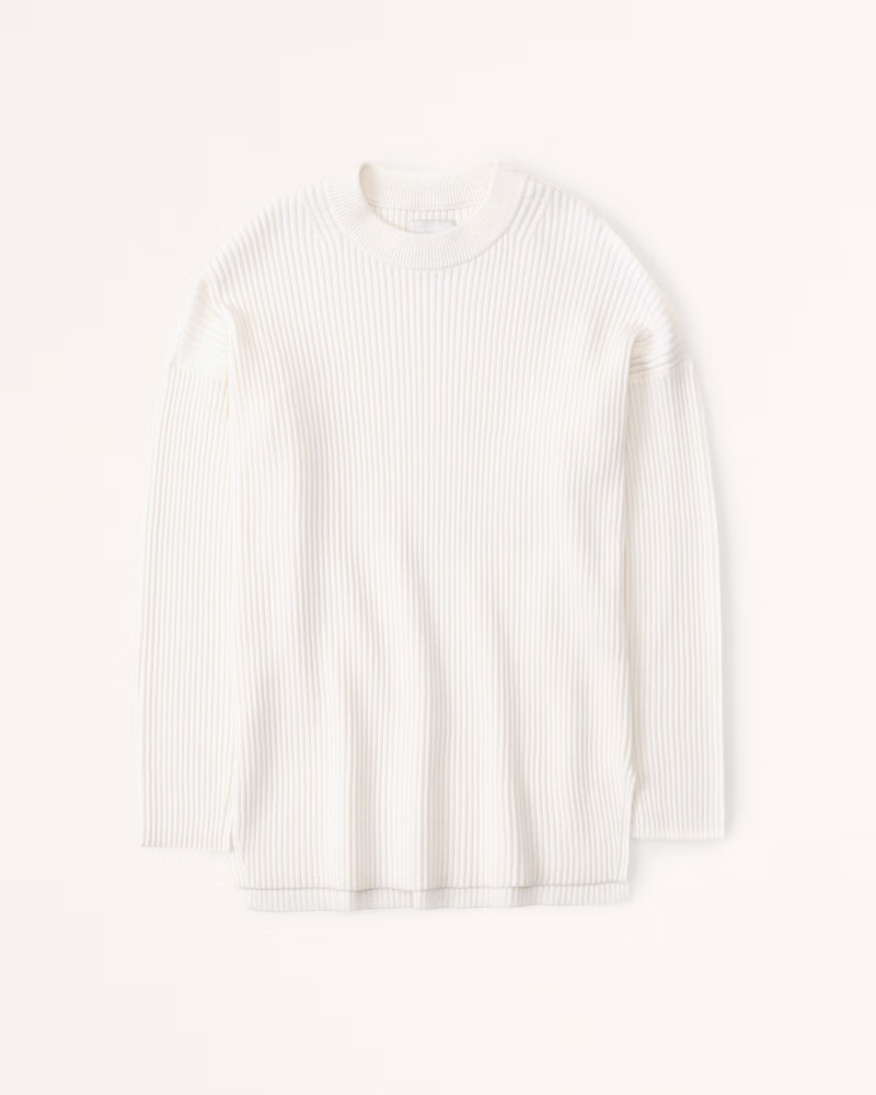 LuxeLoft Legging-Friendly Crew Sweater | Abercrombie & Fitch (US)