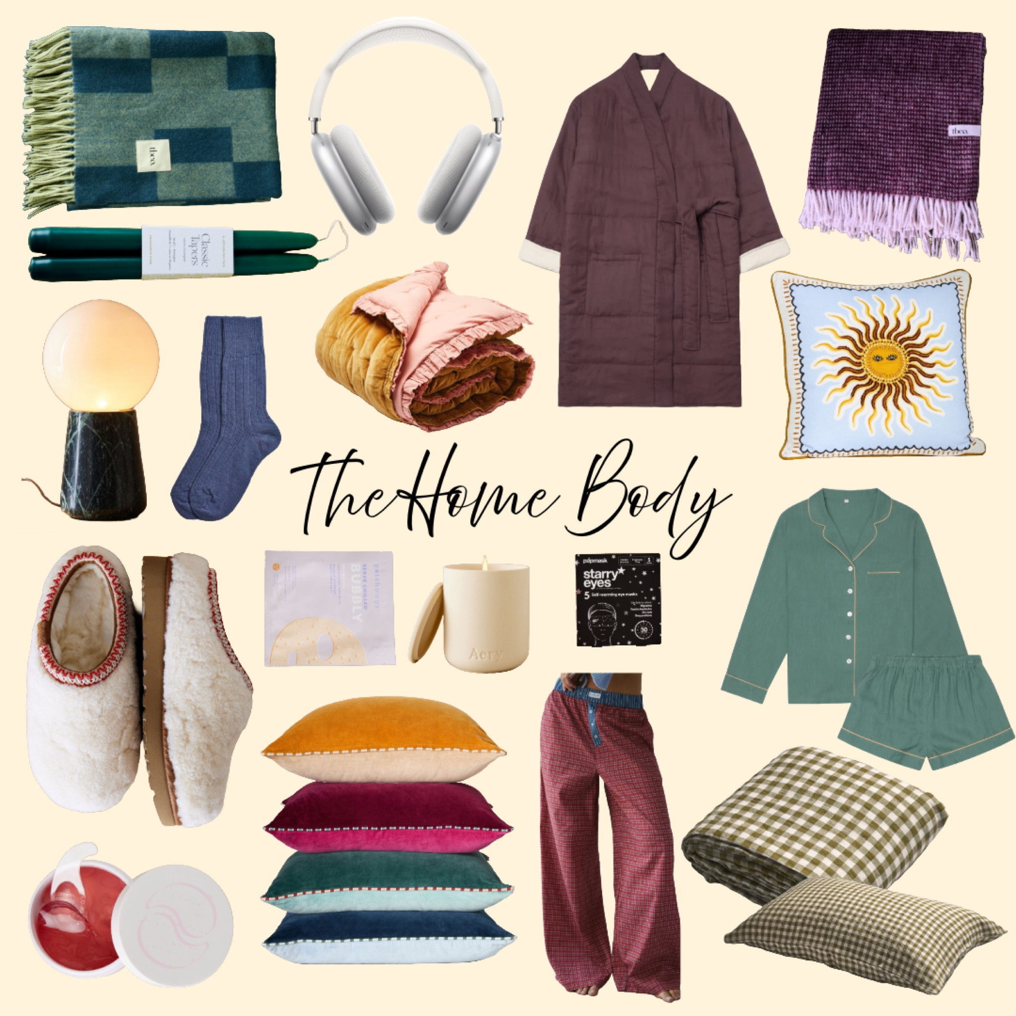 HOME BODY GIFT GUIDE🏡🛌

The ultimate last minute gift guide for anyone who loves cosying up at home🫶

#home #christmas #pyjamas #cosy #winter 

#LTKgiftguide #LTKwinter #LTKhome