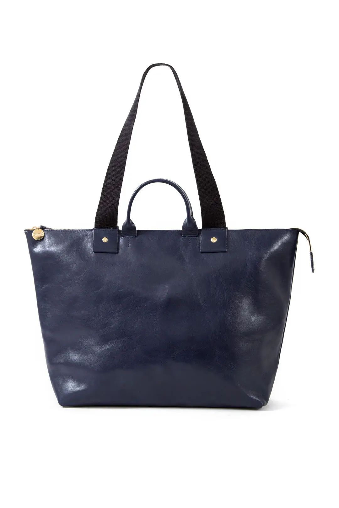 Clare V. Navy Le Zip Sac Tote | Rent The Runway
