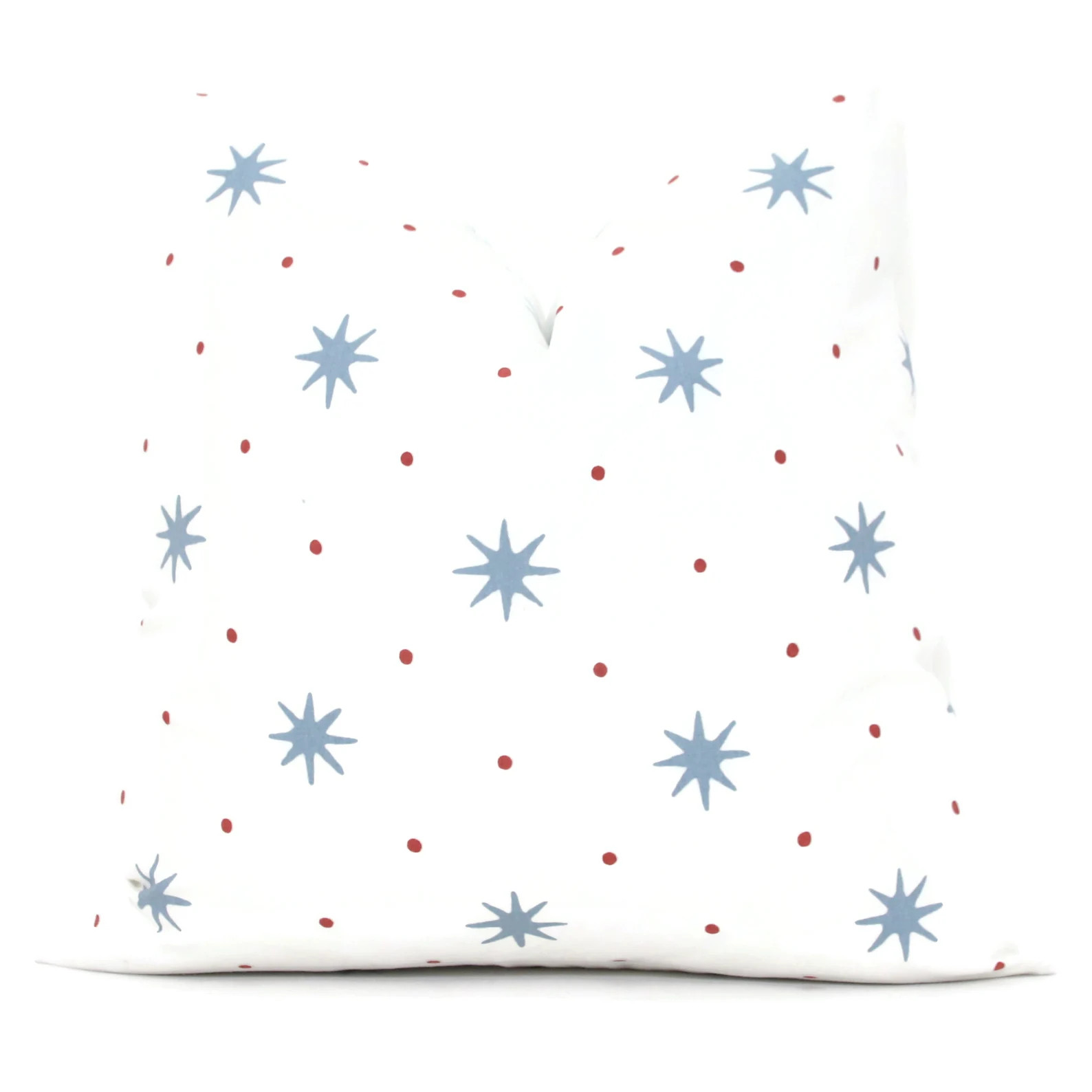 Sister Parish Serendipity Star Pillow Cover: Light Blue and Red Decor | Etsy (Global)