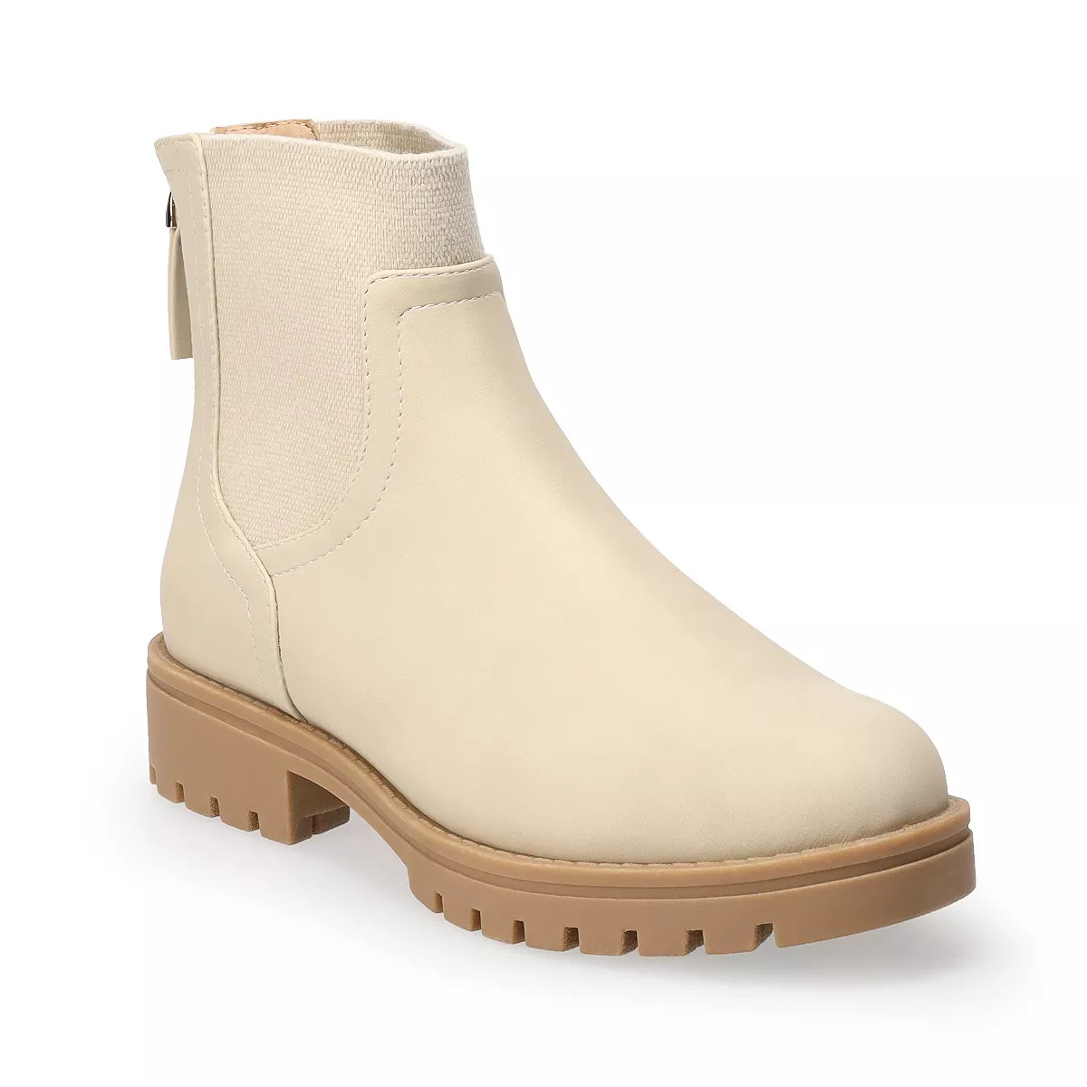 LC Lauren Conrad Chest Crepe Women's Chelsea Boots | Kohl's