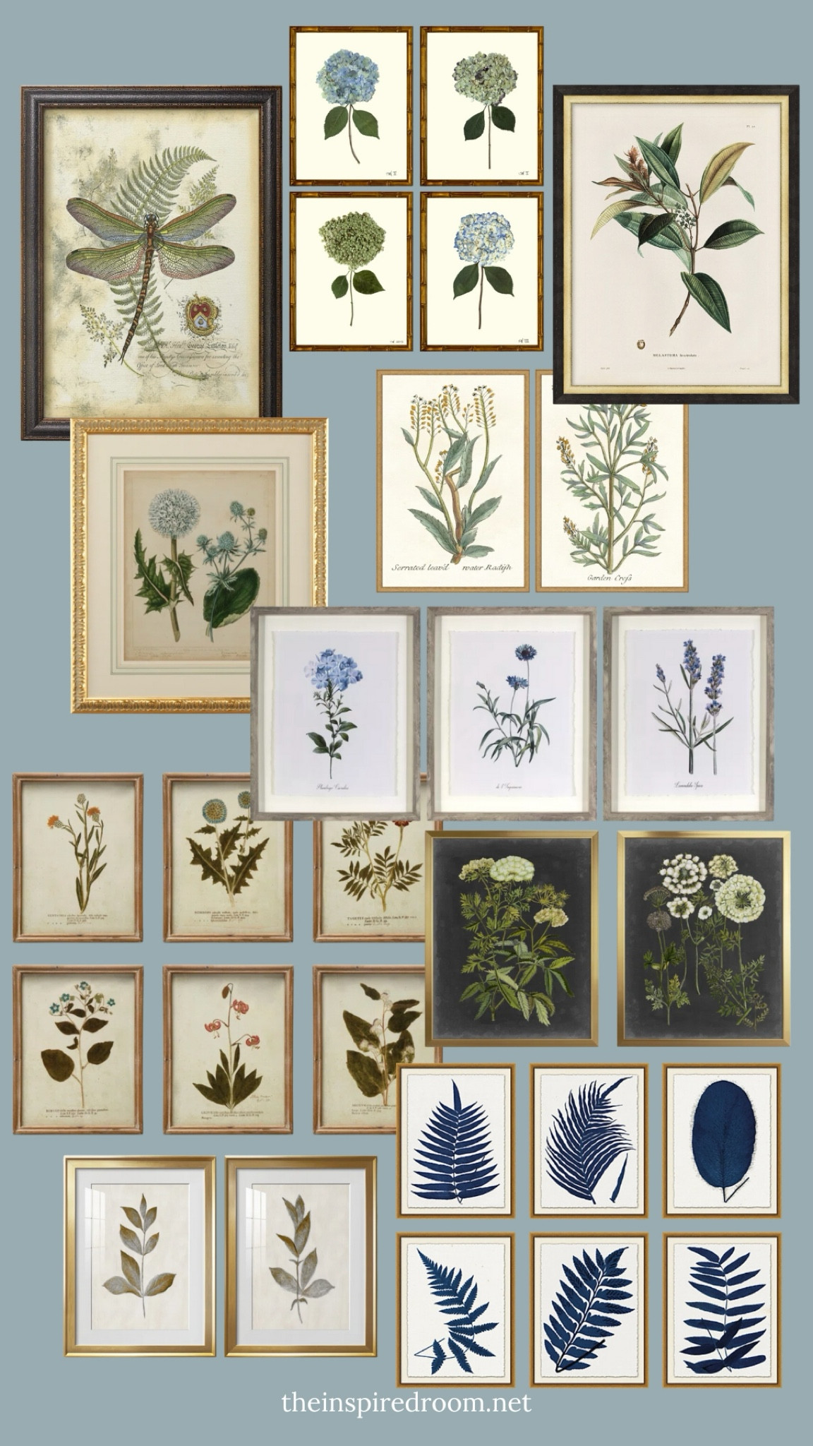 Botanical artwork - spring decor or year round!

#LTKHome #LTKSeasonal #LTKSaleAlert