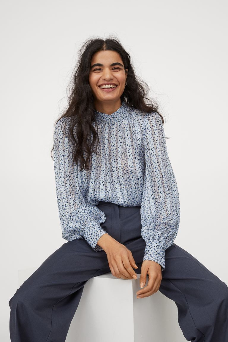 Wide-cut Blouse | H&M (US + CA)