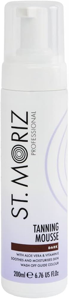 St. Moriz Professional Instant Self Tanning Mousse, 200ml, Dark | Amazon (US)