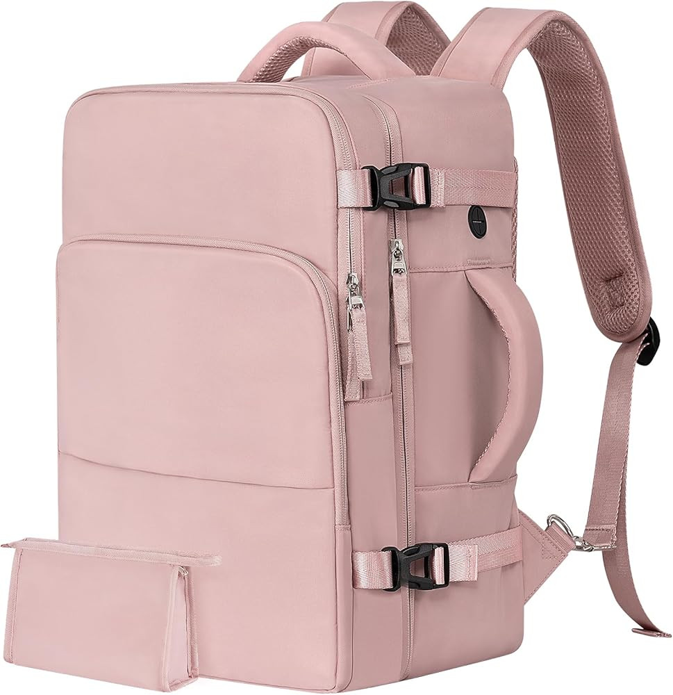Rinlist Travel Backpack, TSA Friendly Carry-on Backpack Bag Airline Approved Women Men, Hiking Gy... | Amazon (US)