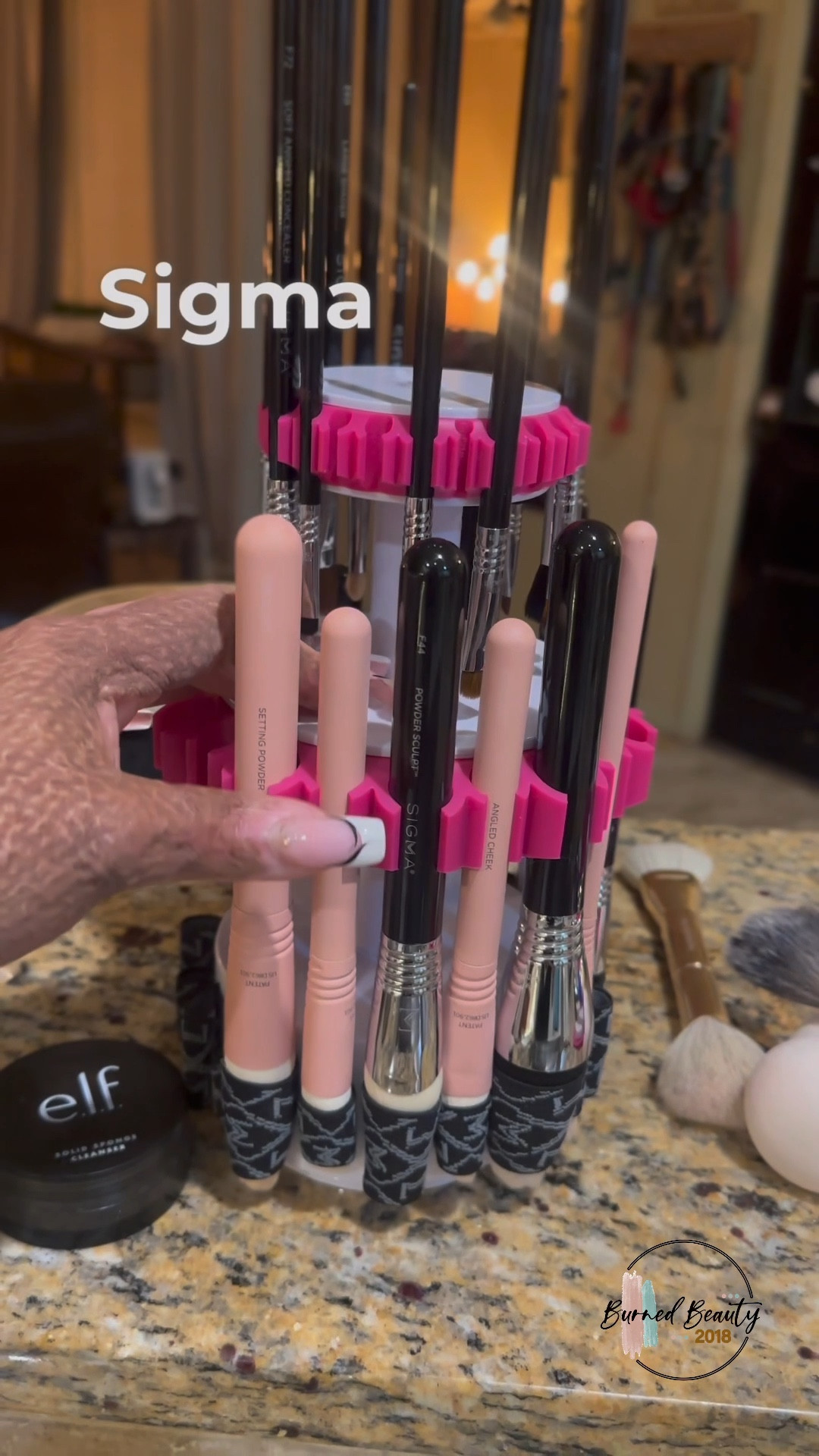Sigma Beauty makes my favorite brushes and my favorite makeup brush cleaners!

elf Cosmetics makes my favorite sponge cleaner though!

best makeup brushes, sigma makeup brush tower, makeup brush dryer, makeup brush storage 

#LTKVideo #LTKBeauty #LTKSummerSales