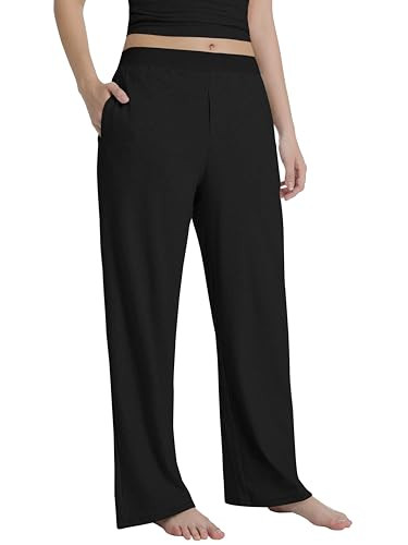 Lightweight Loose Pants for Women Casual Lounge Pants Athletic Joggers Yoga Pants with Pockets | Amazon (US)