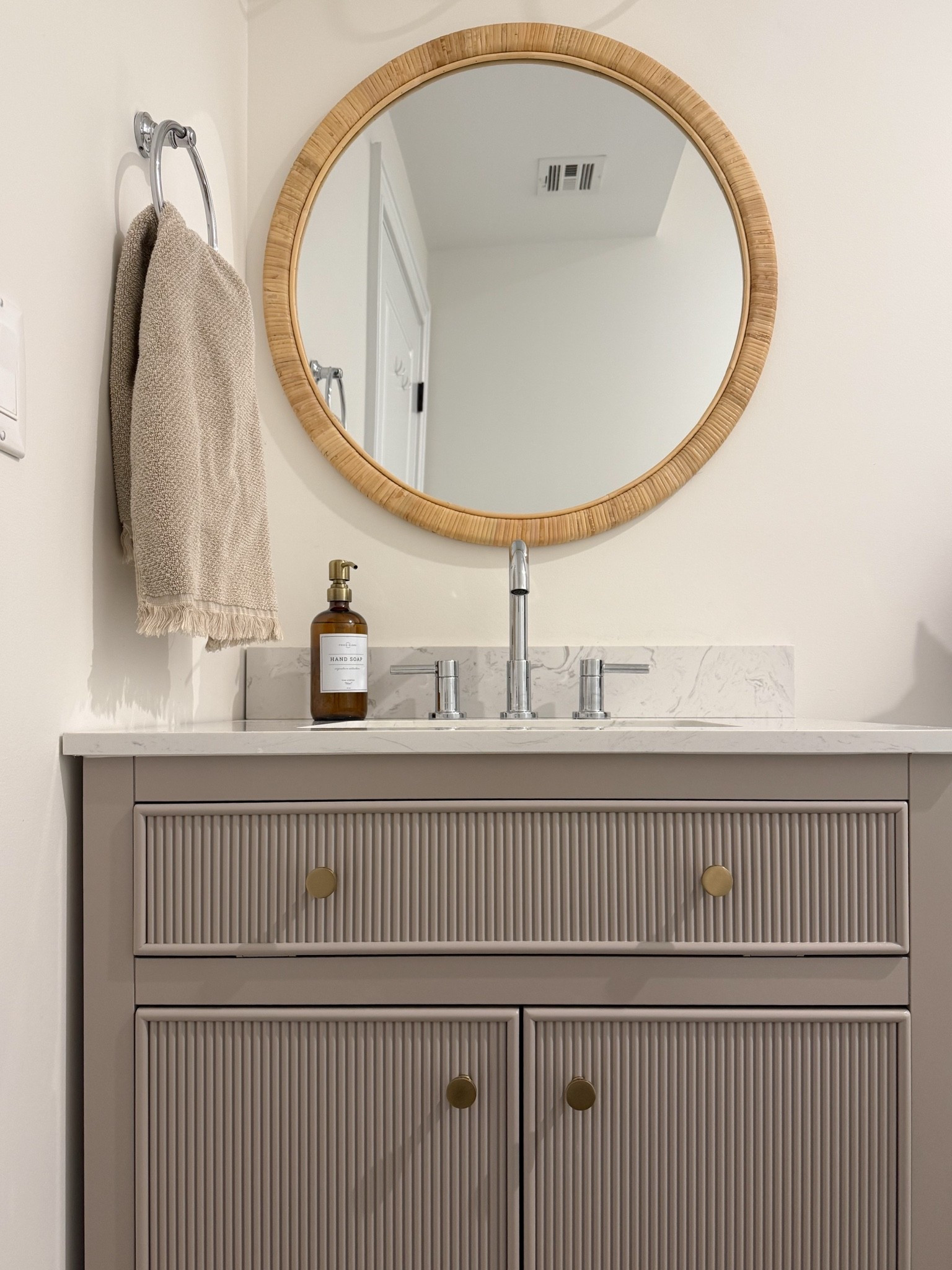 This woven mirrors is 20% off! Vanity is also on sale (beautiful, affordable, comes with the countertop!)

#LTKSaleAlert #LTKHome #LTKSeasonal