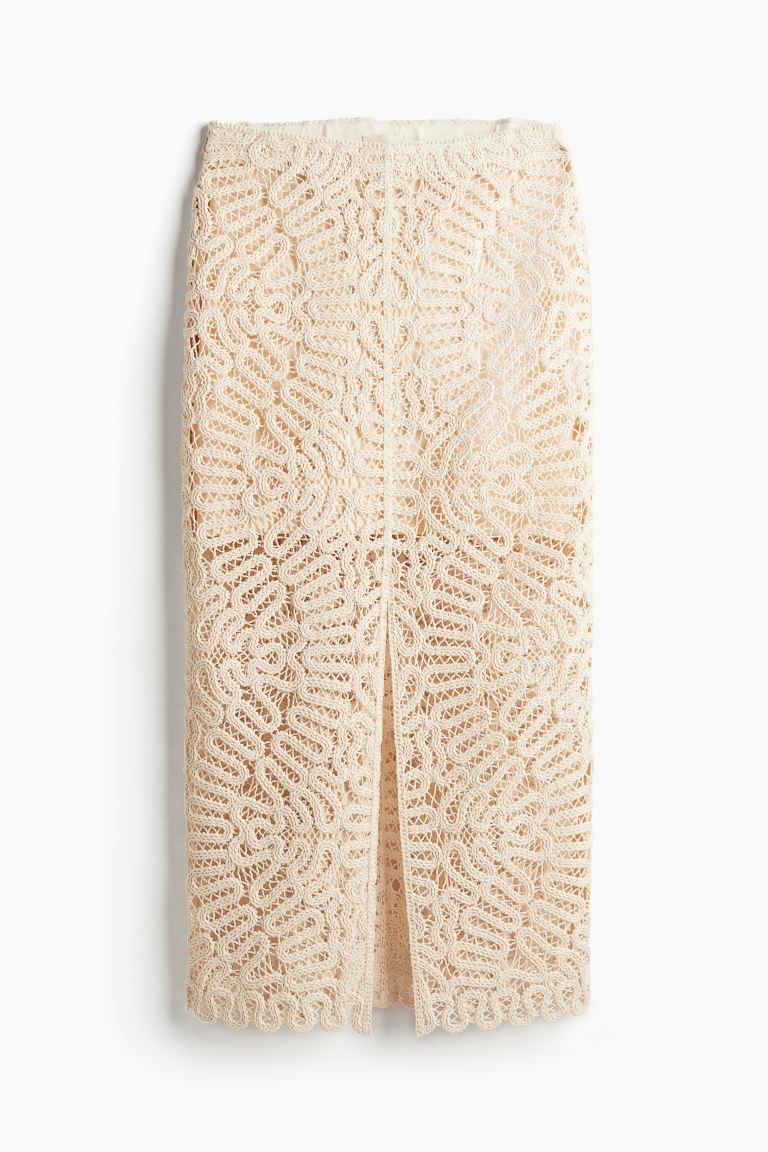Crochet-look Pencil Skirt | H&M (US + CA)