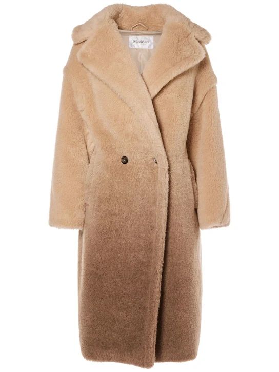 Gatto wool blend long coat - Max Mara - Women | Luisaviaroma | Luisaviaroma