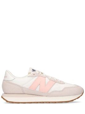 New Balance - 237 sneakers - White/Pink | Luisaviaroma | Luisaviaroma