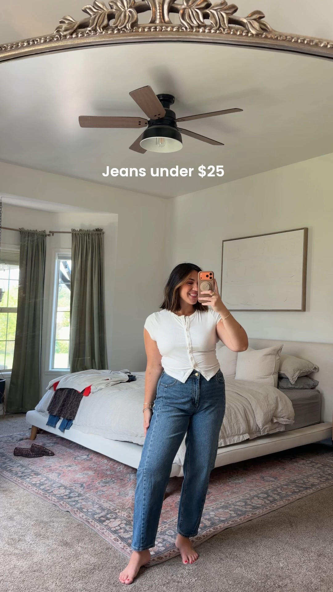 Top size M, jeans 10!

#LTKmomlife #LTKCon #LTKMidsize