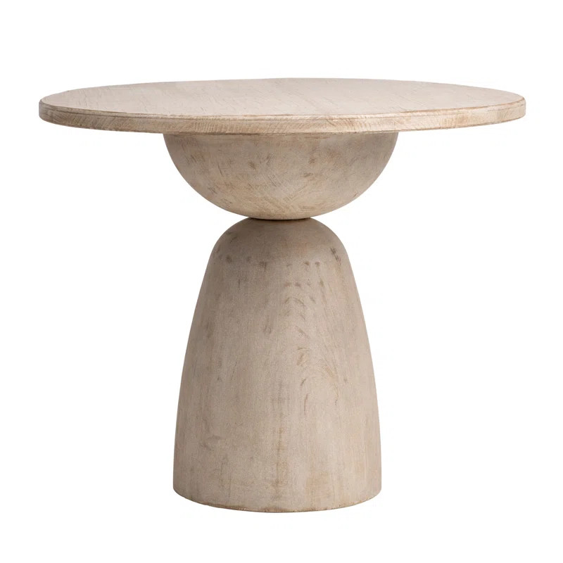Gethers Round Solid Wood Dining Table | Wayfair North America