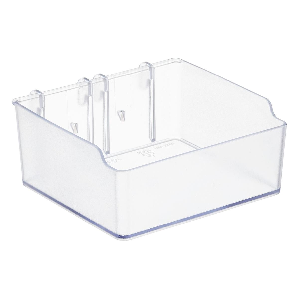 Elfa Utility Narrow Board Box Translucent | The Container Store