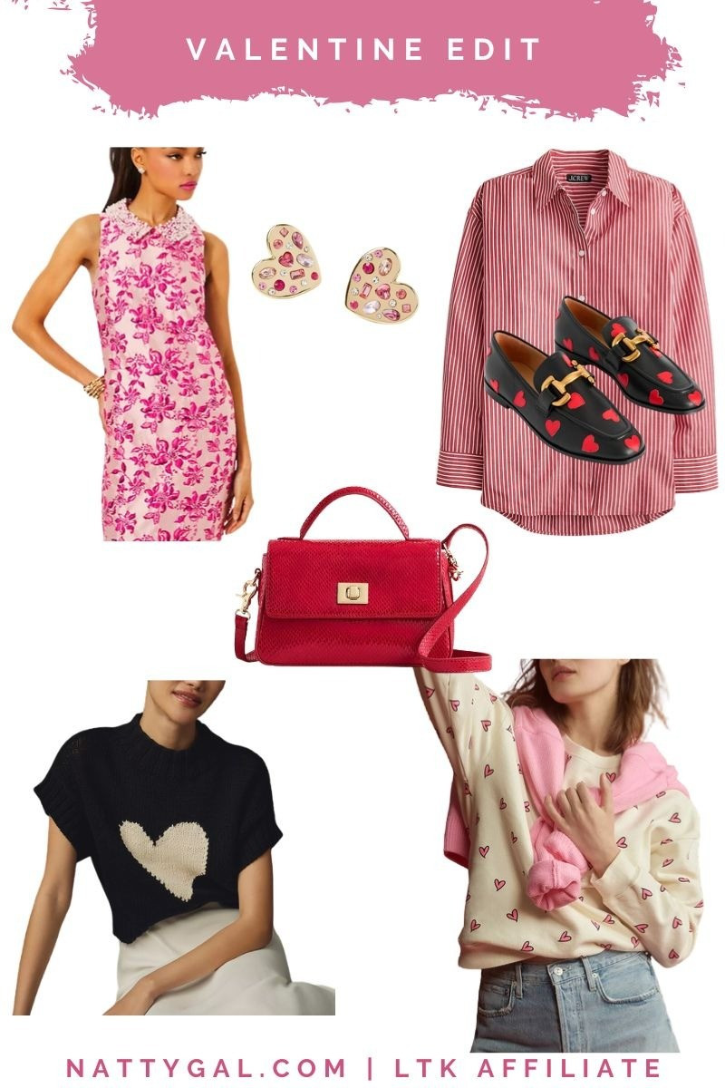 Valentine's Day edit with Valentine's Day looks for women.

#LTKSeasonal #LTKOver40 #LTKStyleTip
