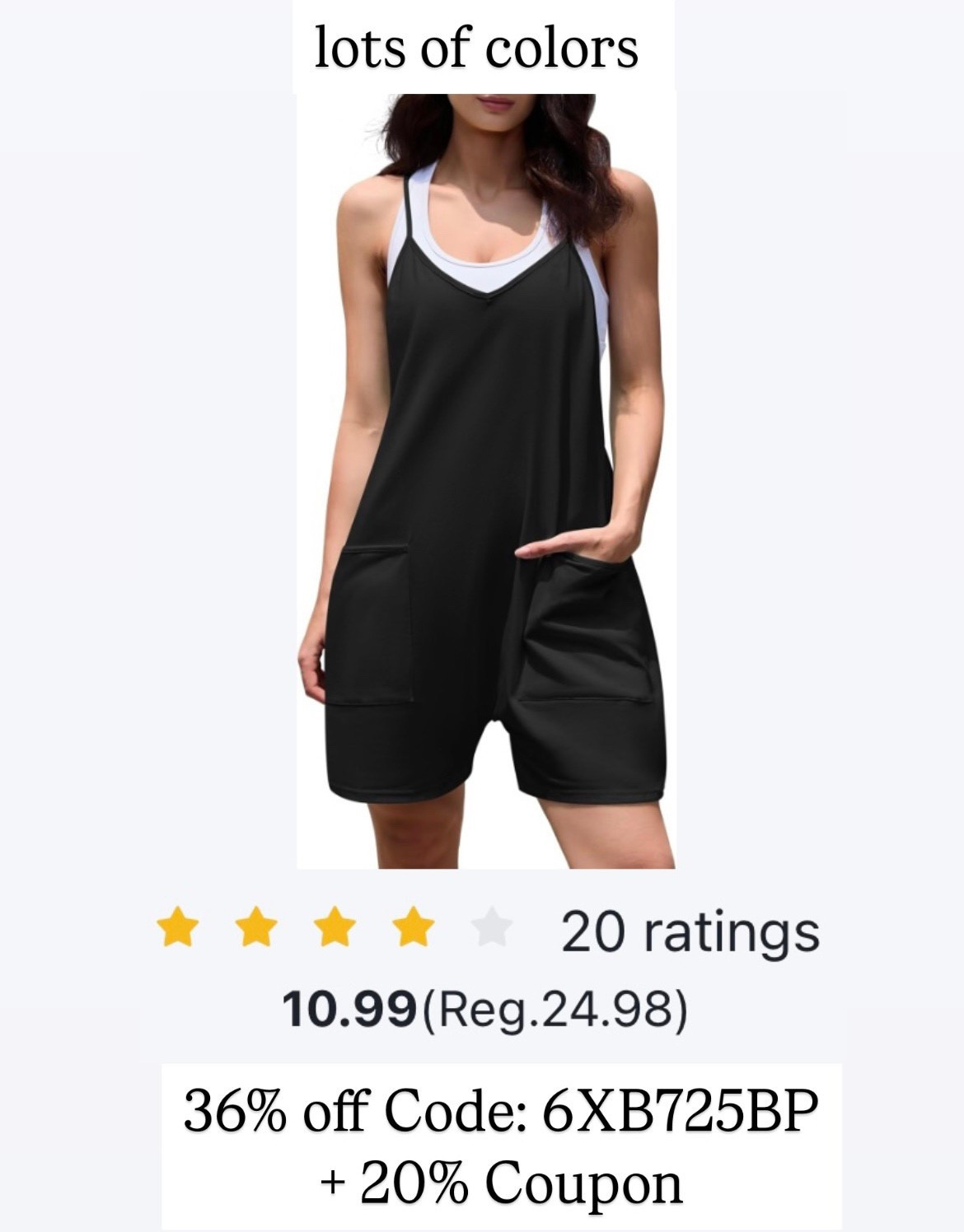 Ends 6/19
Comfy outfits 
Easy outfits
Comfy style
Summer romper 
Romper 
Amazon deals 

#LTKSaleAlert #LTKSeasonal #LTKSummerEdit