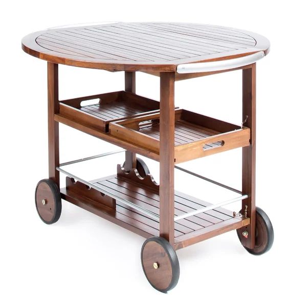 Kaing Wood Bar Cart | Wayfair North America