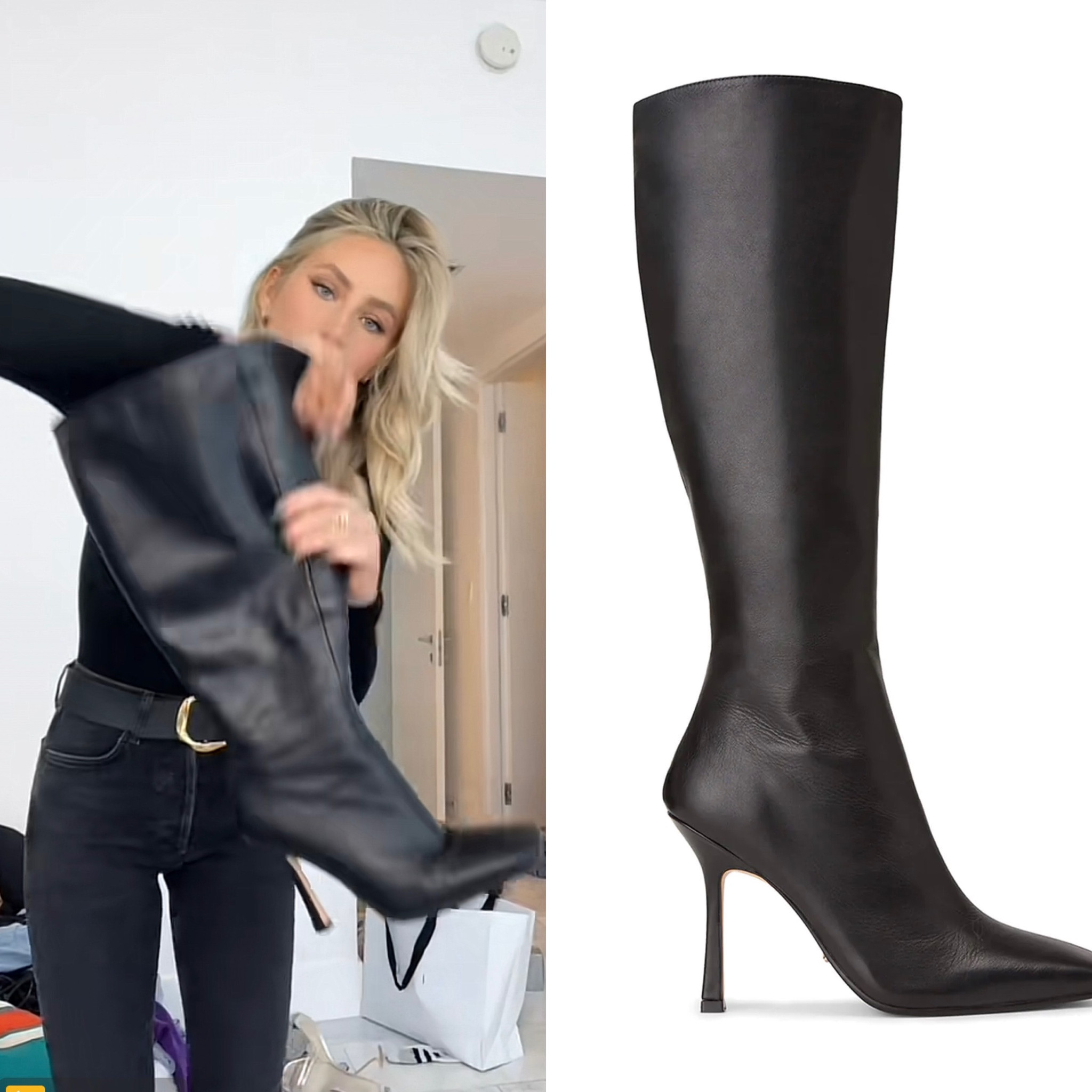 Shop Alix Earle’s look! #fashion #clothing #alixearle #boots #heels #tonybianco #revolve 

#LTKGiftGuide #LTKSeasonal #LTKbeauty
