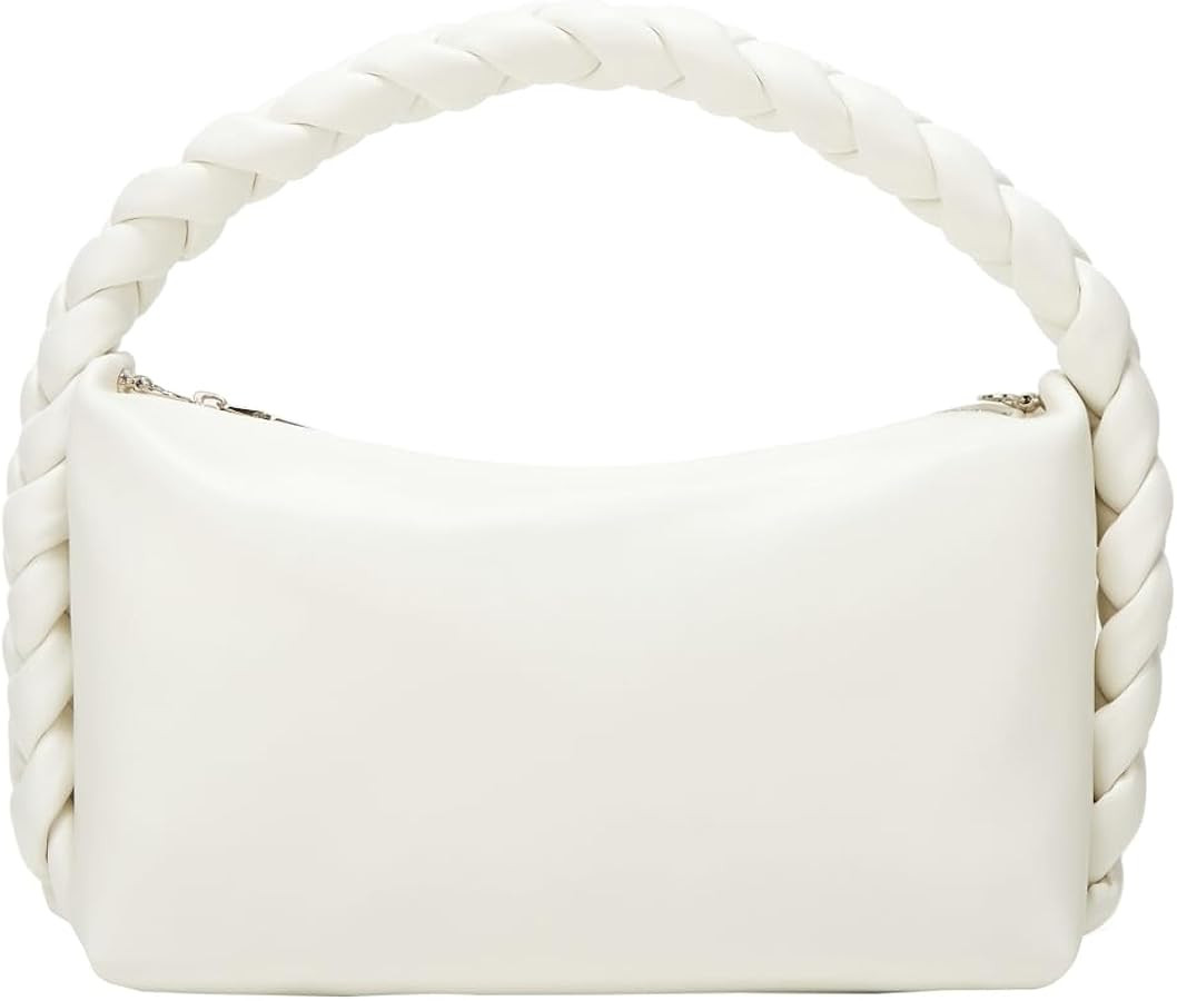 Women Vintage Braided Handbag Trendy Chain Shoulder Bag Crossbody Trendy Clutch Purses Woven Top ... | Amazon (US)