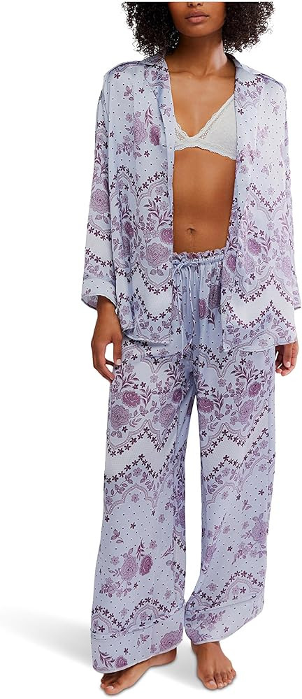 Free People Women's Dreamy Days Pajama Set, Ice Combo | Amazon (US)