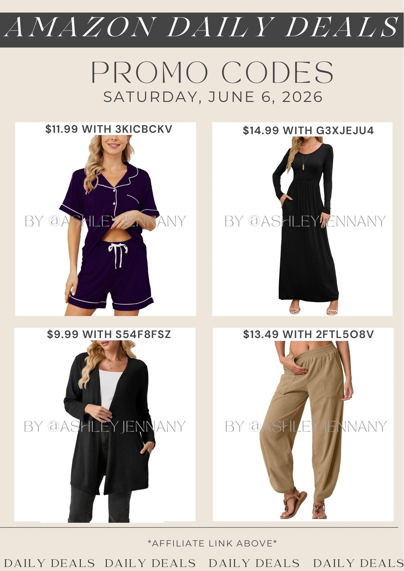 Amazon deals

#LTKSaleAlert #LTKootd #LTKMidsize