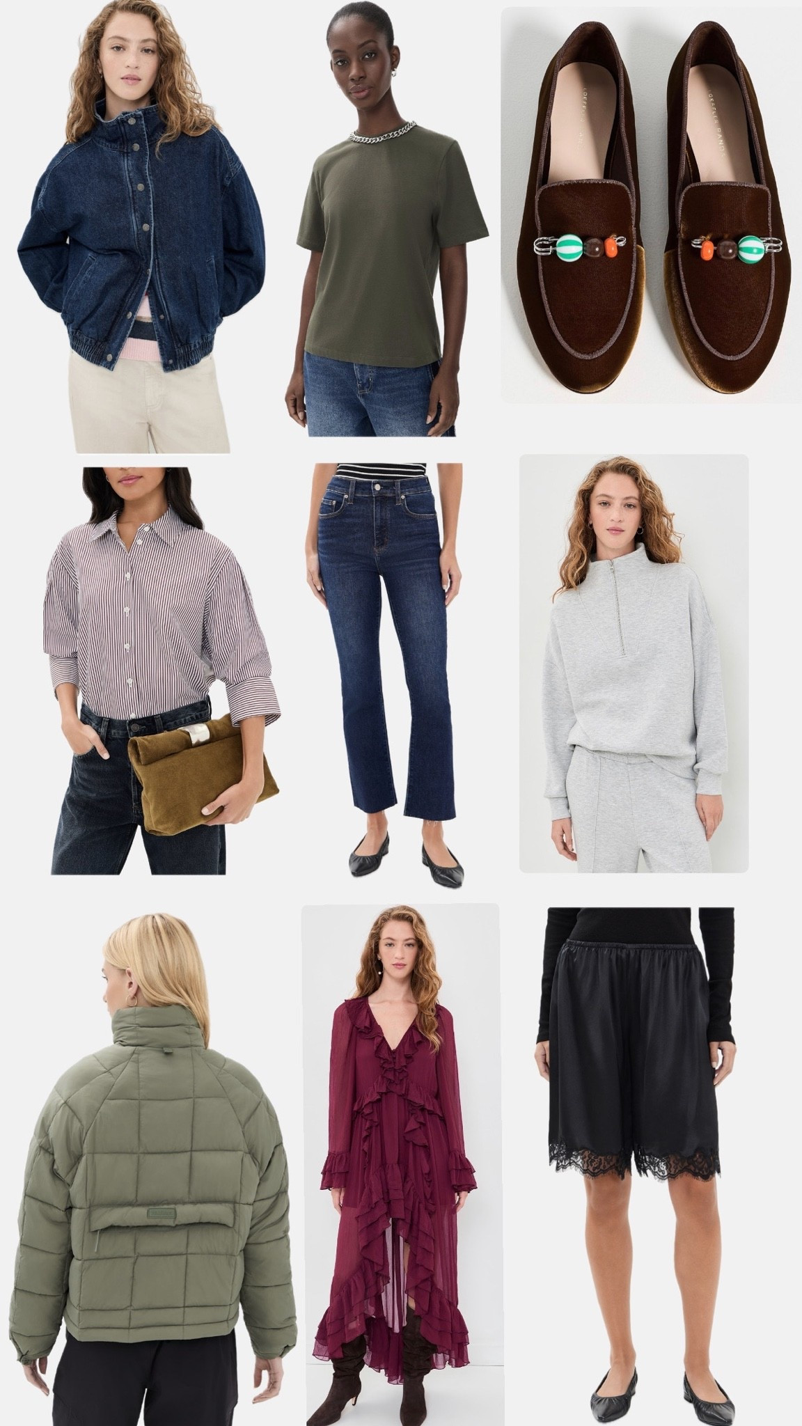 Today's fall selects starting at $88 — daily edit cover from Found by Em