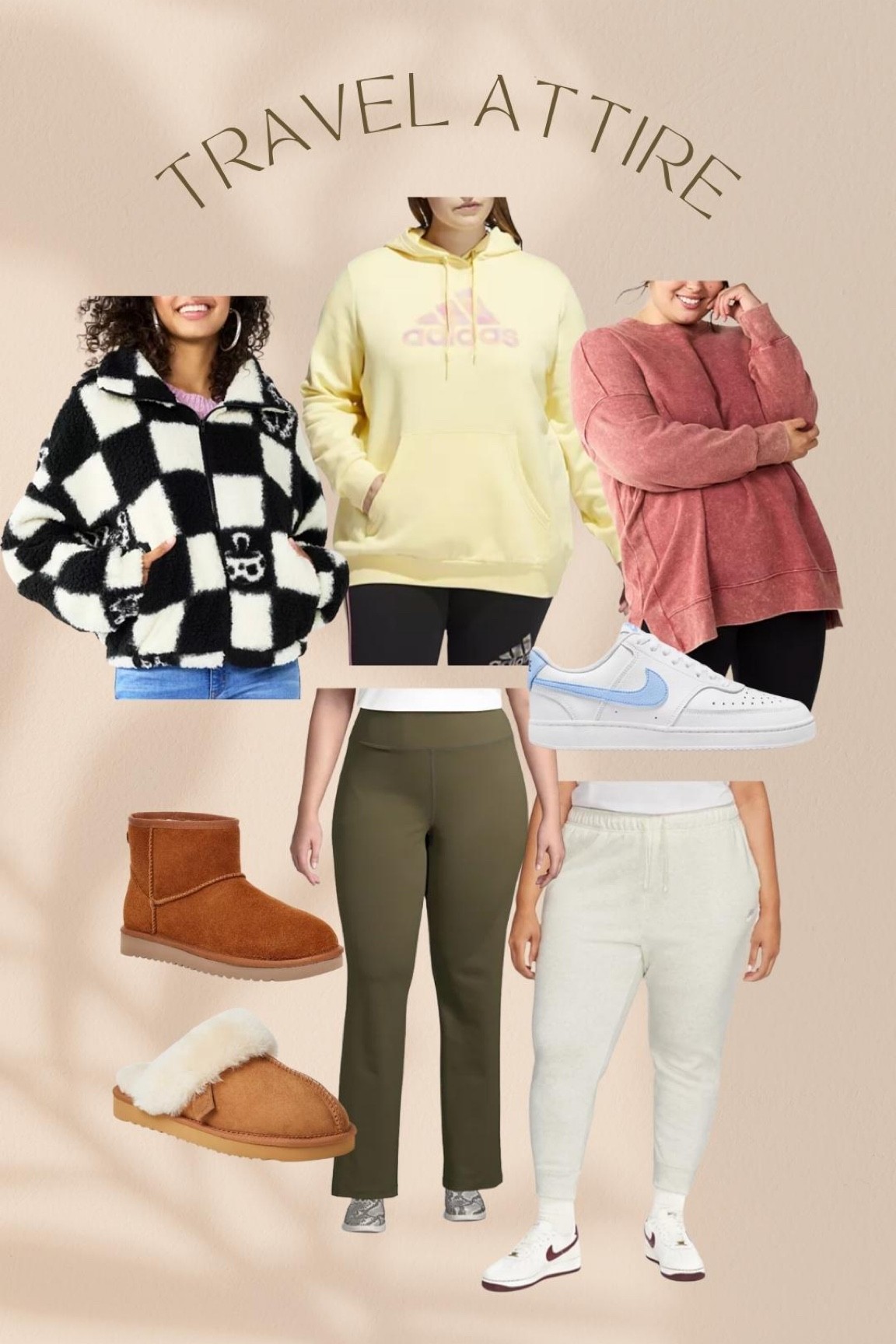 Cozy pieces perfect for a travel day!! 

Travel attire | Sherpa jacket | ugg boots

#LTKSeasonal #LTKstyletip #LTKcurves