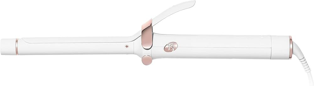 T3 SinglePass Curl Professional Curling Iron Custom Blend Ceramic Long Barrel Curling and Wave Ir... | Amazon (US)