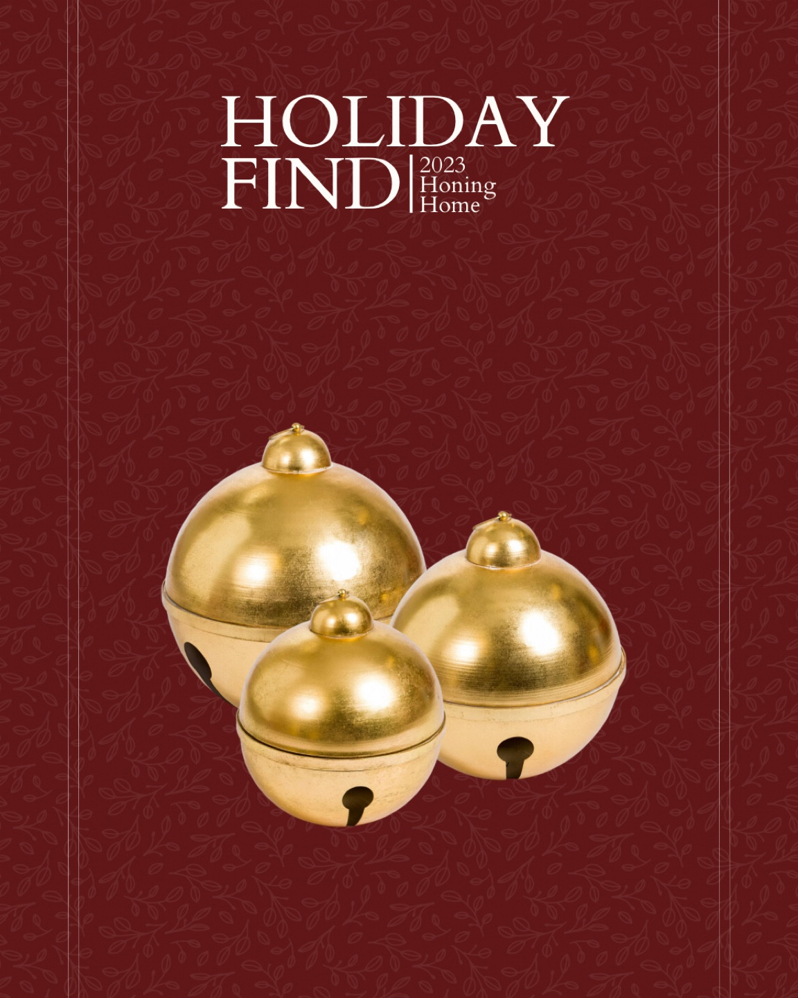 Jumbo jingle bell, large jingle bell, holiday decor, holiday find, holiday home, traditional Christmas, Kirkland find, Kirkland home, Christmas find, Christmas decor

#LTKhome #LTKHoliday #LTKHolidaySale