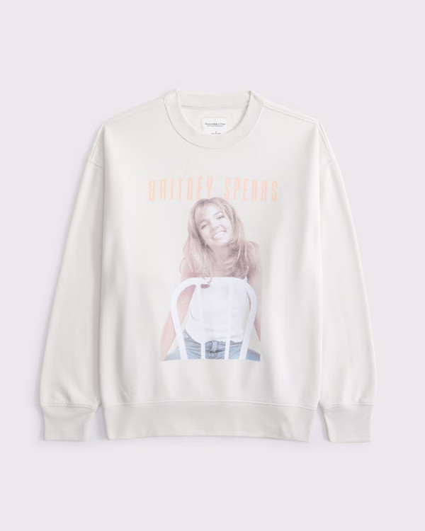 Britney Spears Graphic Vintage Sunday Crew | Abercrombie & Fitch (US)