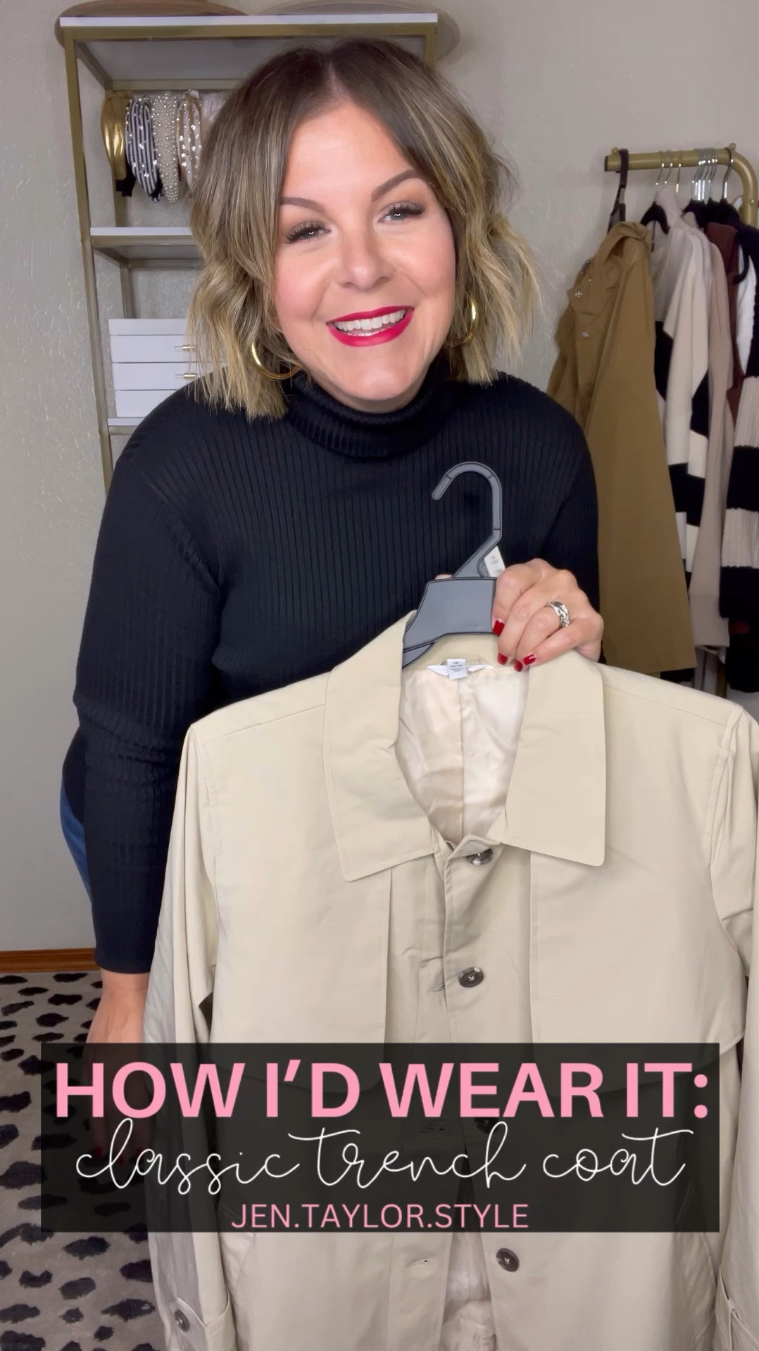 Loving this Walmart trench coat under $30 for fall! You can style it so many ways but it’s practical, too. I’m wearing the 1X. Comes in regular and plus sizes. If you’d like to know sizing details on anything I’m wearing here, just leave a comment! ☺️

#LTKFindsUnder50 #LTKOver40 #LTKPlusSize