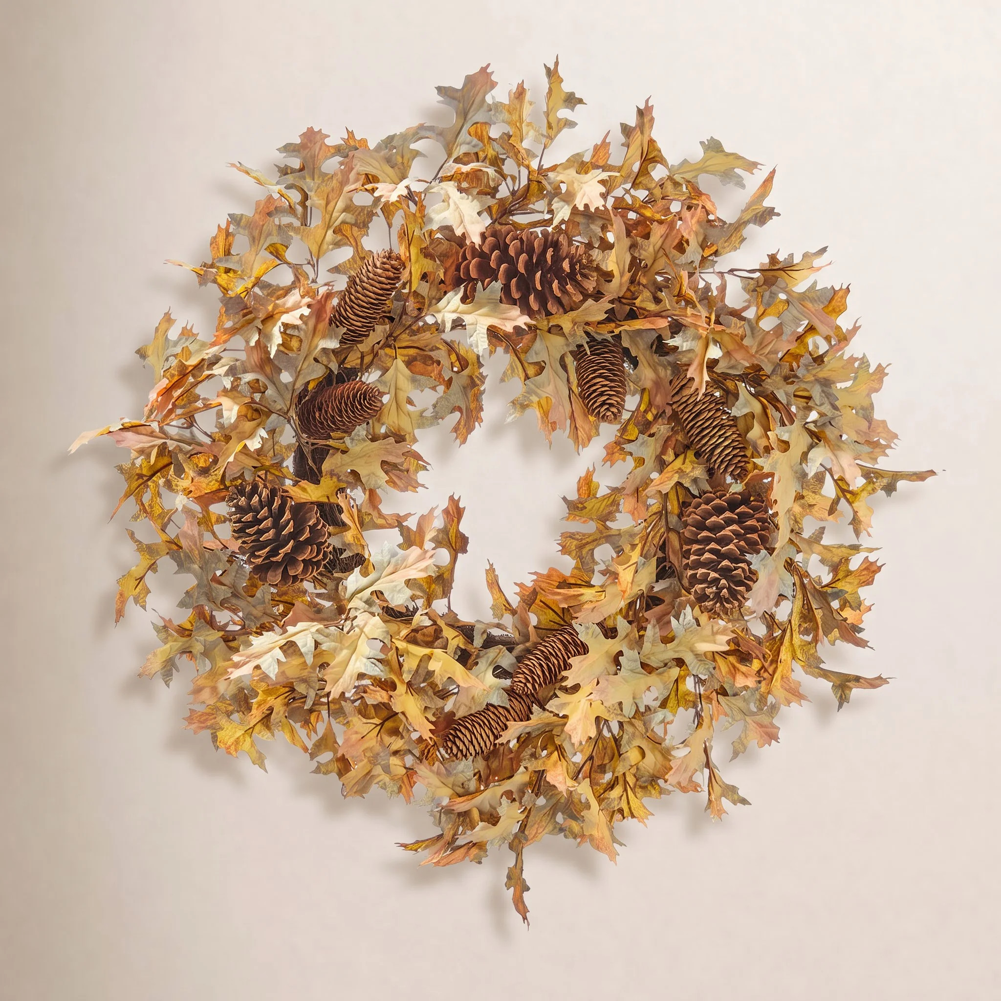 26" Autumn Maple Leaf Wreath | Wayfair North America