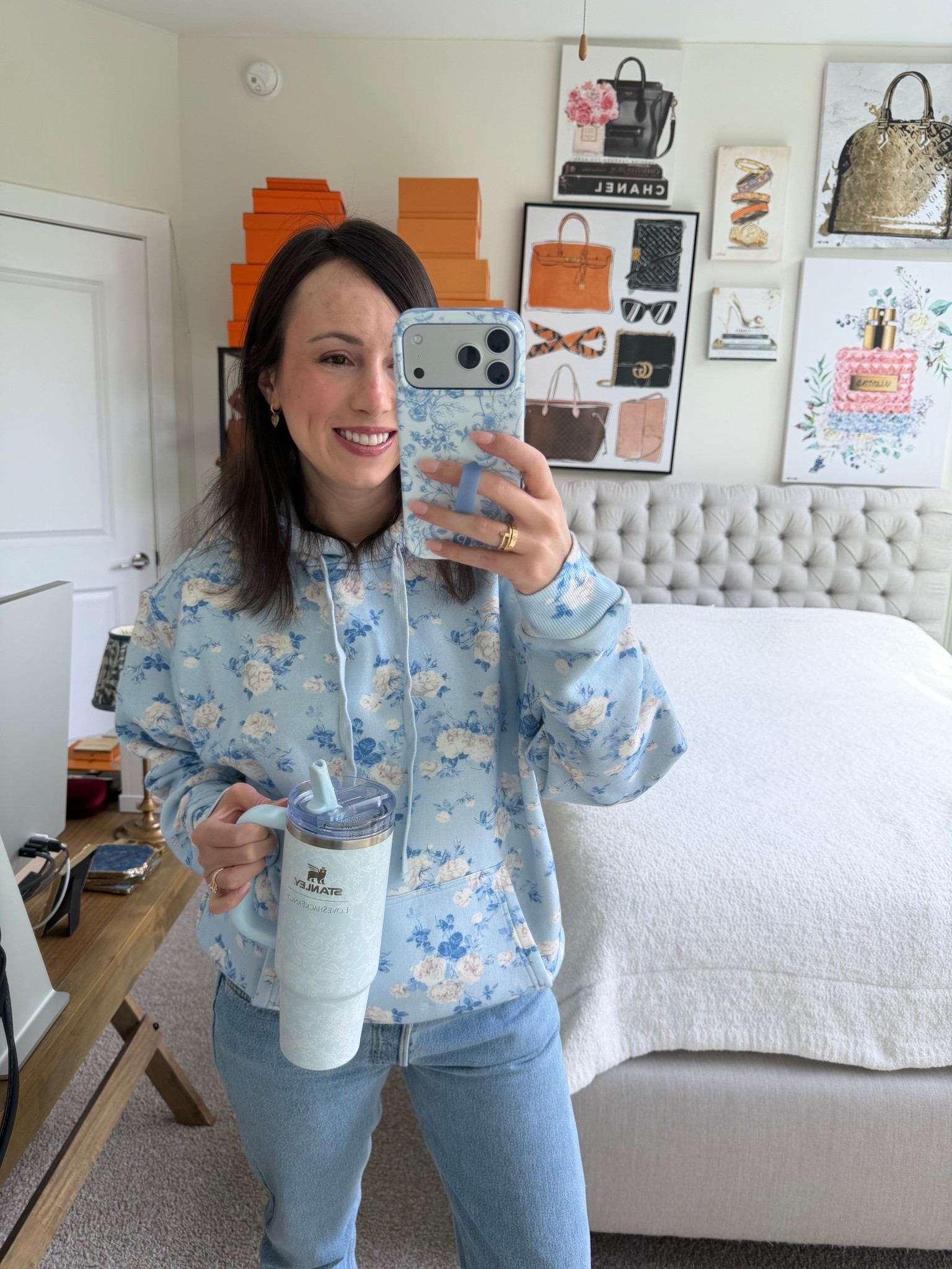 The cutest Loveshackfancy hoodie for spring with matching phone case!



#LTKSeasonal #LTKootd