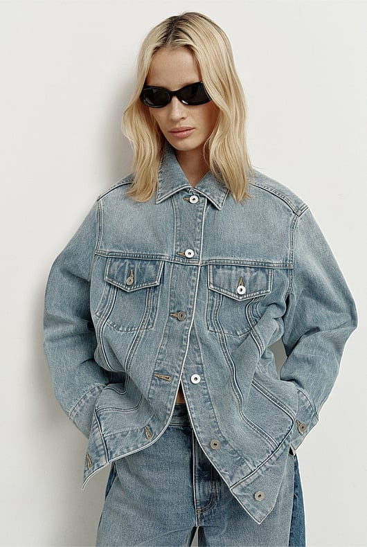 Oversized Denim Jacket | Witchery (AU)