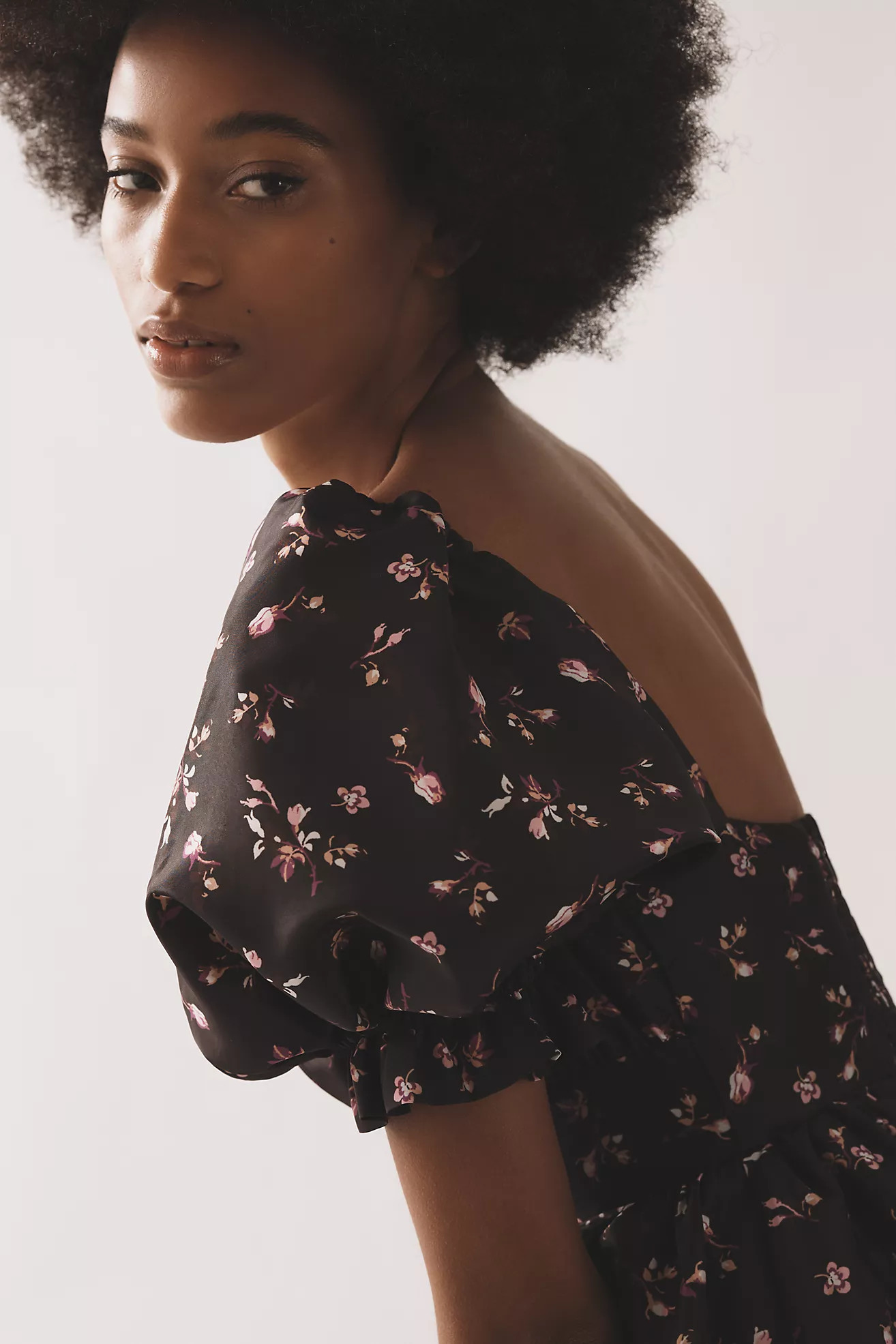 Maeve Puff Mini Dress | Anthropologie (US)