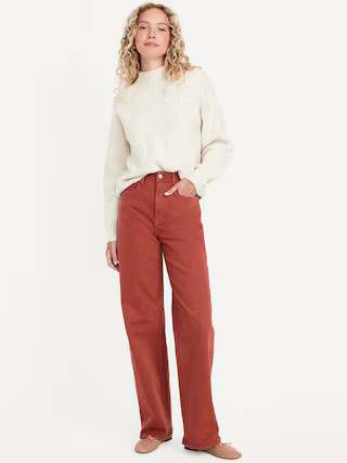 Extra High-Waisted Sky-Hi Wide-Leg Jeans | Old Navy | Old Navy (US)