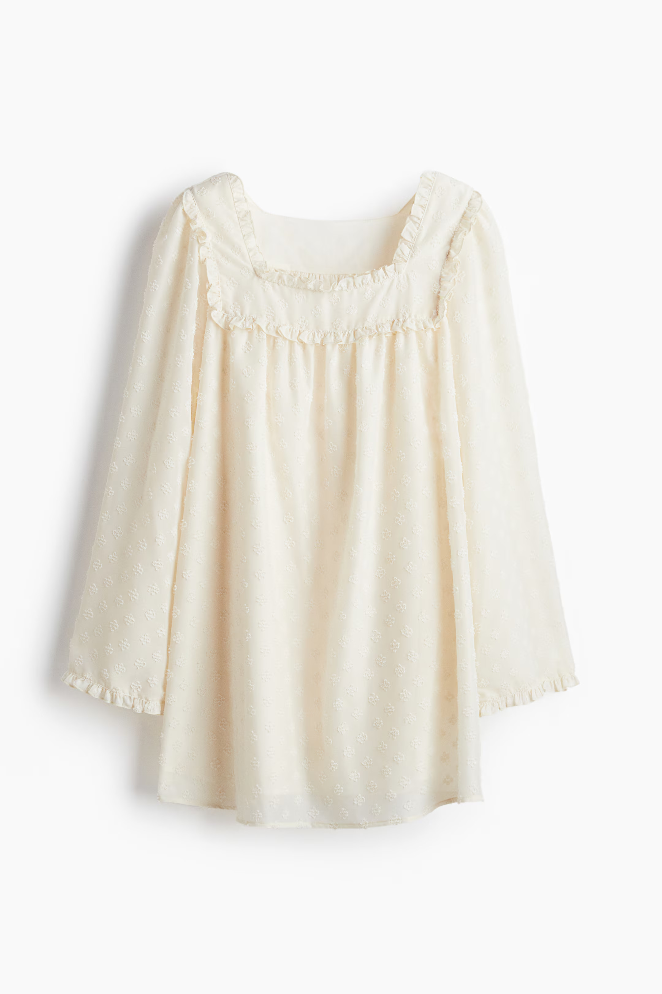 Sheer plumeti dress | H&M (UK, MY, IN, SG, PH, TW, HK)