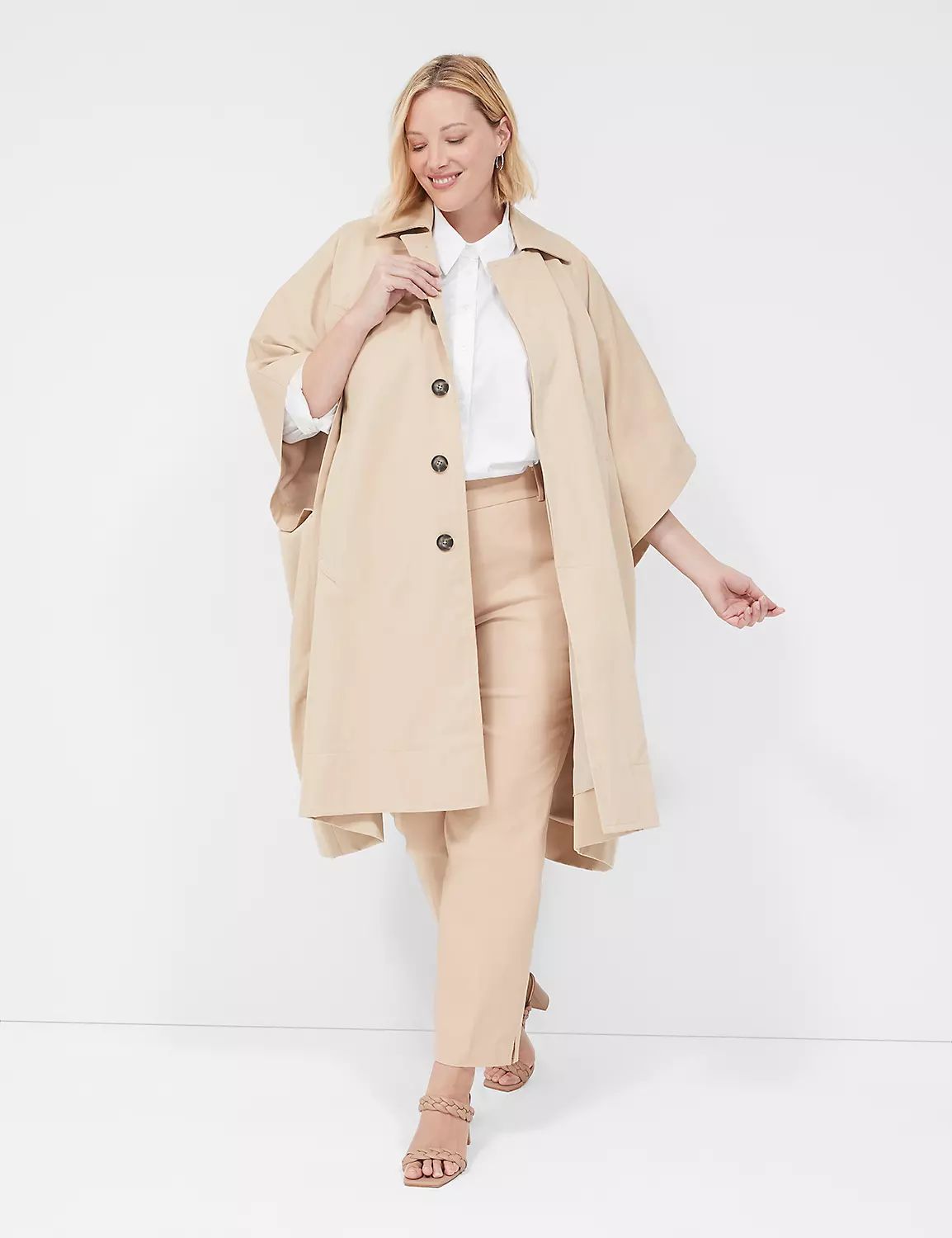 Trench Poncho | LaneBryant | Lane Bryant (US)