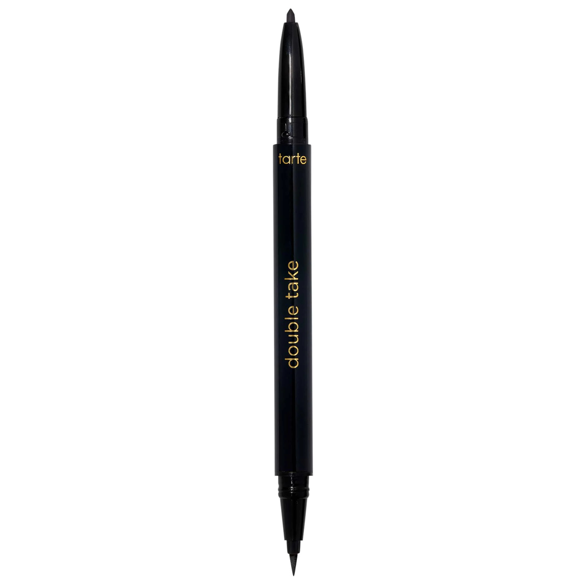 tarte Double Take Eyeliner Black Pencil 0.004 oz x Liquid 0.017 oz/ Pencil 0.11 g x Liquid 0.50 mL | Sephora (US)
