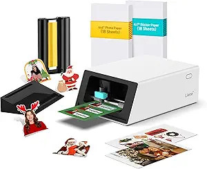 Liene PixCut S1 Color Sticker Printer & Cutting Machine - All-in-One Sticker Maker for DIY Crafts... | Amazon (US)