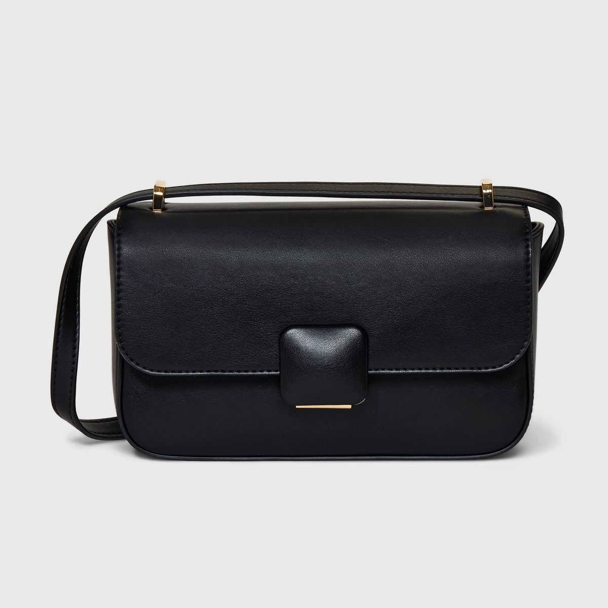 Elongated Refined Crossbody Bag - A New Day™ Black | Target