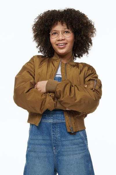 Padded bomber jacket | H&M (US + CA)